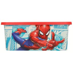 Spiderman plastic storage box 13 L