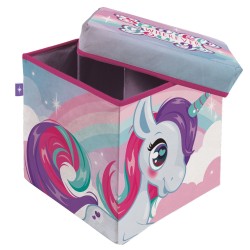 Rangement pour jouets Unicorn Sparkle 30√ó30√ó30 cm