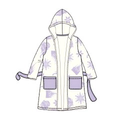 Disney Frozen Ice children's robe 4-8 years