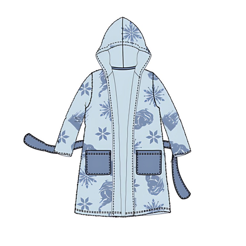 Disney Frozen Ice children bathrobe 4-8 years