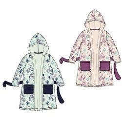 Disney Frozen Snow children's bathrobe 4-8 years