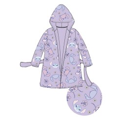 Peignoir Hibiscus Disney Lilo et Stitch pour enfants de 3 à 8 ans