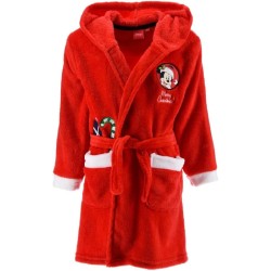 Peignoir de bain Disney Mickey Noël pour enfants 3-8 ans