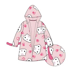 Gabby's Dollhouse Cat children's robe 3-8 years