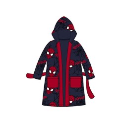 Peignoir Spiderman Bleu Foncé Enfant 3-8 Ans