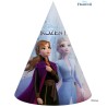 Chapeau de fête en papier Disney Frozen Leaf, 6 pièces