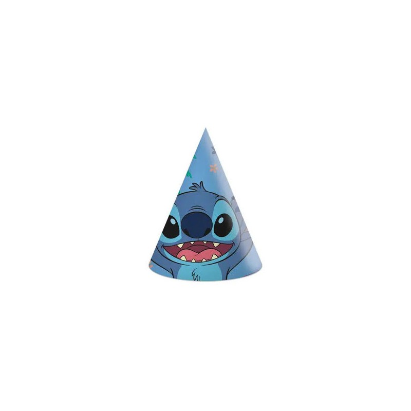 Disney Lilo and Stitch Angel party hat, chako 6 pcs FSC