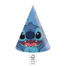 Disney Lilo and Stitch Angel party hat, chako 6 pcs FSC