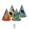 Lot de 6 chapeaux de fête des maisons de Poudlard de Harry Potter, chapeau de Napoléon FSC