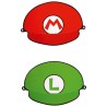 Lot de 8 chapeaux de fête Super Mario Mushroom World