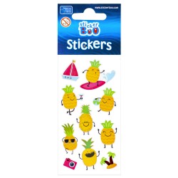 Pineapple sticker set