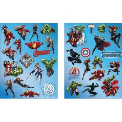 Ensemble d'autocollants holographiques Avengers The Legacy