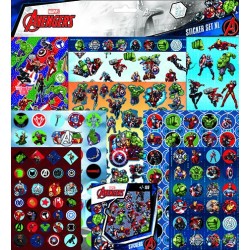 Lot d'autocollants Avengers The Legacy XL