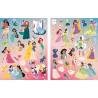 Disney Princess Each hologram sticker set