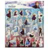 Disney Frozen puffy foam sticker set with silver decoration