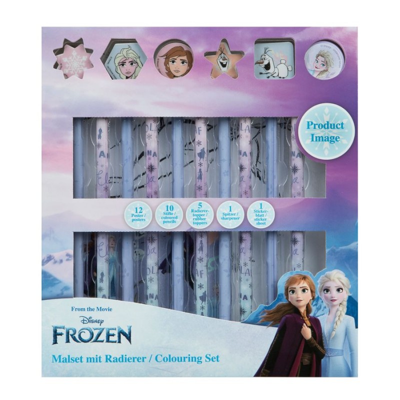 Disney Frozen Sisters coloring set