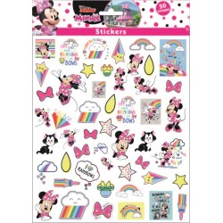 Disney Minnie  bubble stickers, set of 50