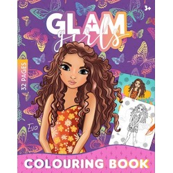 Livre de coloriage Girl Power Glam Girls Eva 32 pages