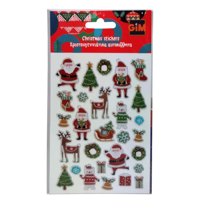 Christmas PVC sticker