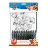 Livre de coloriage de chiffres Paw Patrol