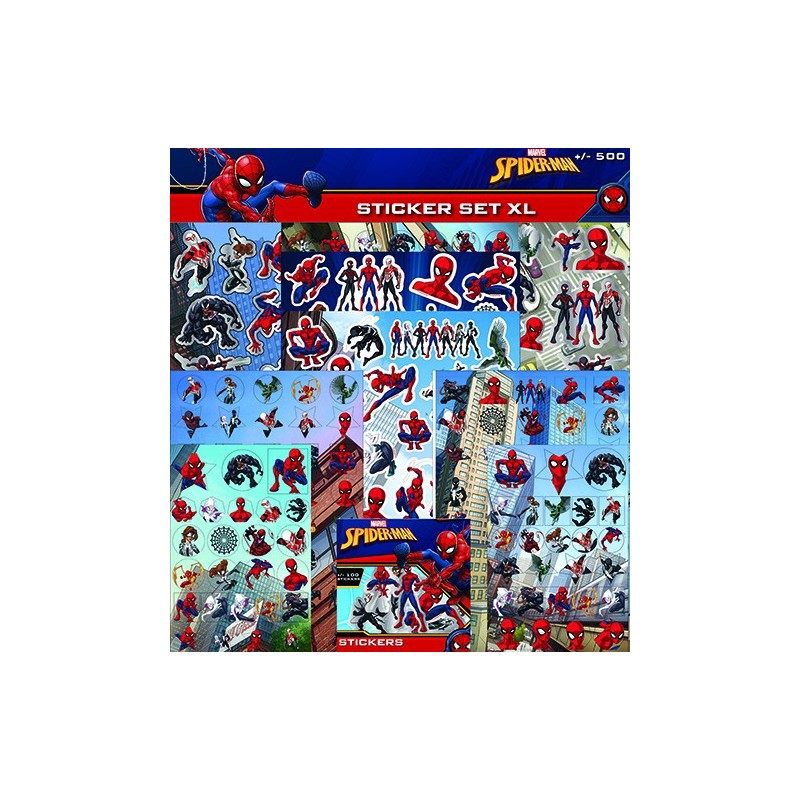 Spiderman sticker set XL