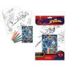 Livre de coloriage Spiderman Web-Slinger + lot d'autocollants