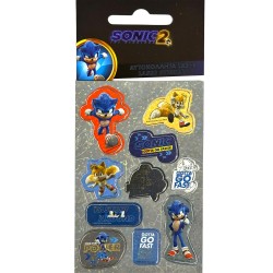 Ensemble d'autocollants hologrammes de vitesse Sonic the Hedgehog