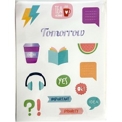 Colour Feeling sticker set, 3 sheets