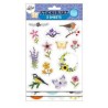 Spring Birds glitter sticker set 3 sheets