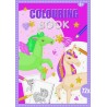 Unicorn coloring book 72 pages