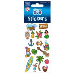 Travel Hawaii Sticker Set