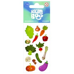 Food Vegetable Sticker Set