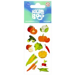 Food Vegetable Sticker Set