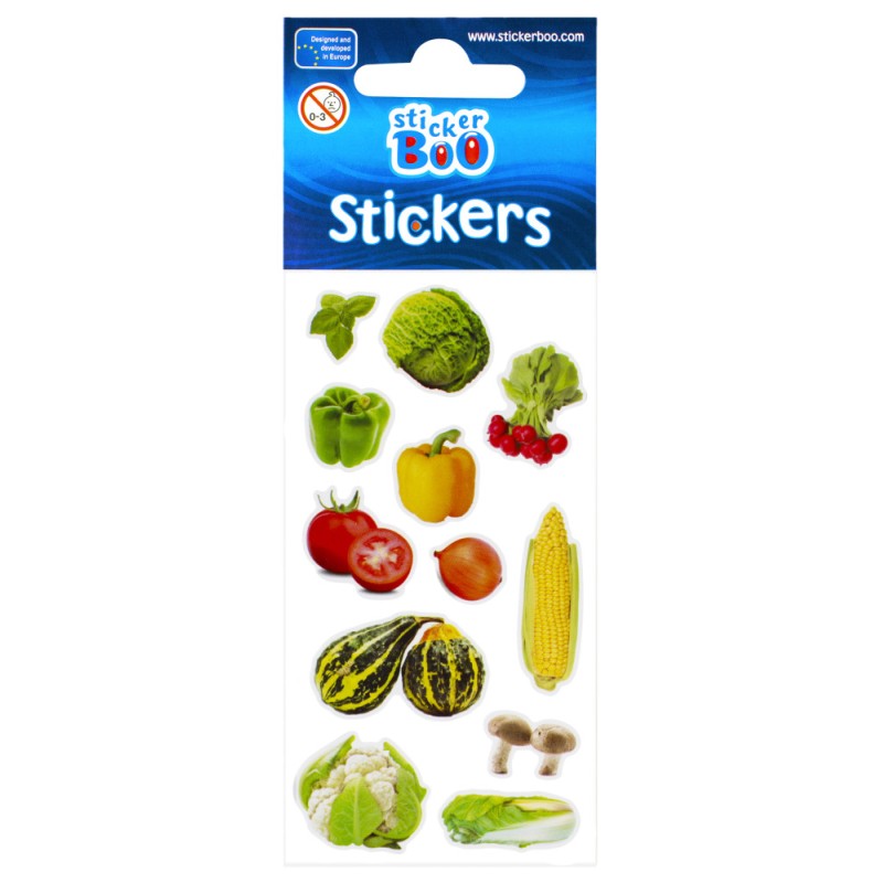 Food Vegetable sticker set