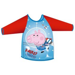 Blouse de peinture pour enfants Peppa Pig Rocket