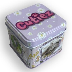 Animals Cutiez mini metal box 7.5 cm