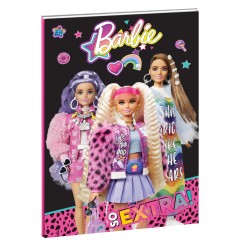 Carnet de notes ligné Barbie Extra B/5 40 feuilles