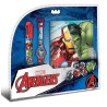 Avengers journal + 6-color pen + watch