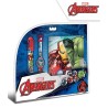 Avengers journal + 6-color pen + watch