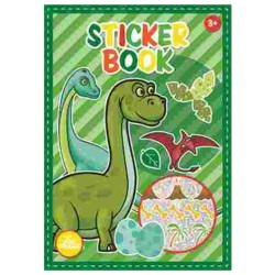 Dinosaur A4 Sticker Album with 1000 Pieces