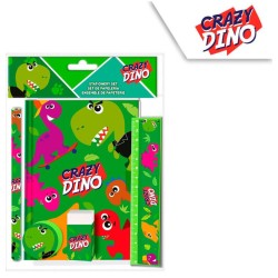 Dinosaur stationery set (5 pieces)