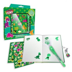 Dinosaur diary + magic pen set