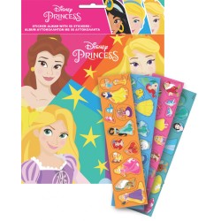 Disney Princess Jointly sticker album with 50 stickers