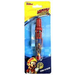 Stylo Disney Mickey 10 couleurs avec support