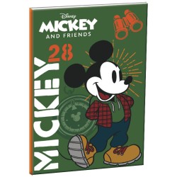 Carnet de notes ligné Disney Mickey Hike B/5 40 feuilles