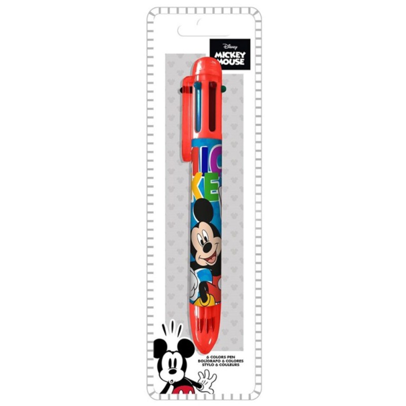 Disney Mickey  Play 6-color pen