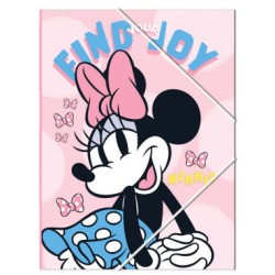 Disney Minnie  Joy A/4 rubber band folder