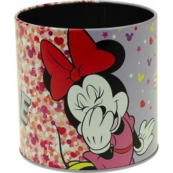 Disney Minnie  Joy metal pencil holder 10.5 cm