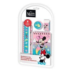 Disney Minnie  Mermaid Stationery Set 5 pcs