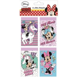 Coffret de mini-cahiers Disney Minnie, 8 pièces